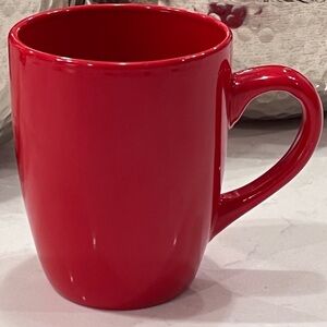 Classic Red Ceramic Mug - NWOT